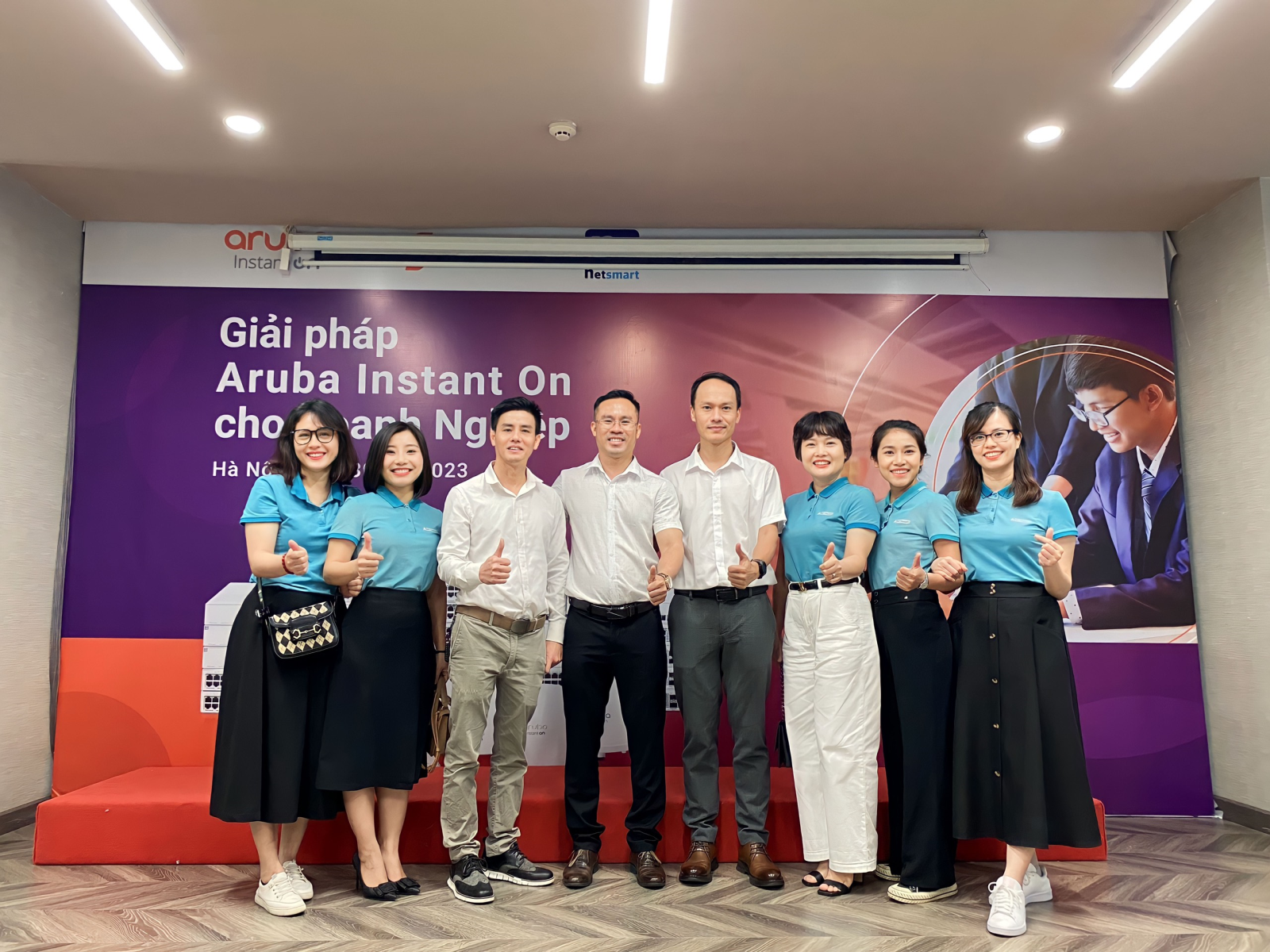 Netsmart tổ chức hội thảo ARUBA tại TP Hà Nội