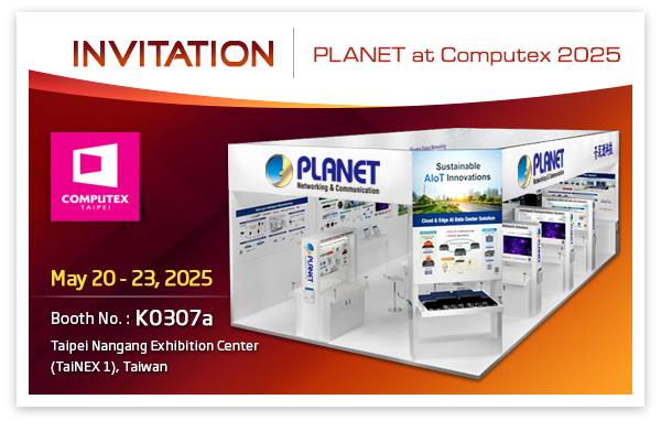 Ảnh 1: PLANET tham gia triển lãm COMPUTEX 2025