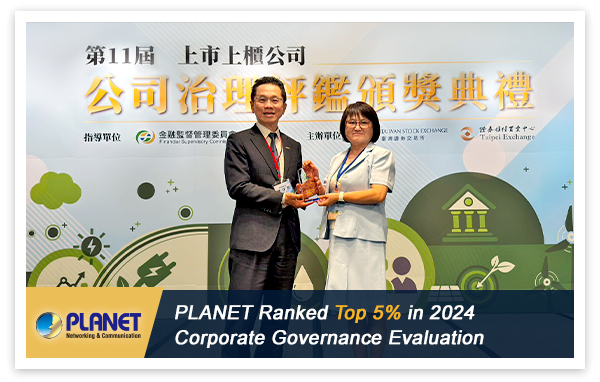 Ảnh 1: PLANET tiếp tục được vinh danh trong top 5% công ty xuất sắc về Quản Trị Doanh Nghiệp