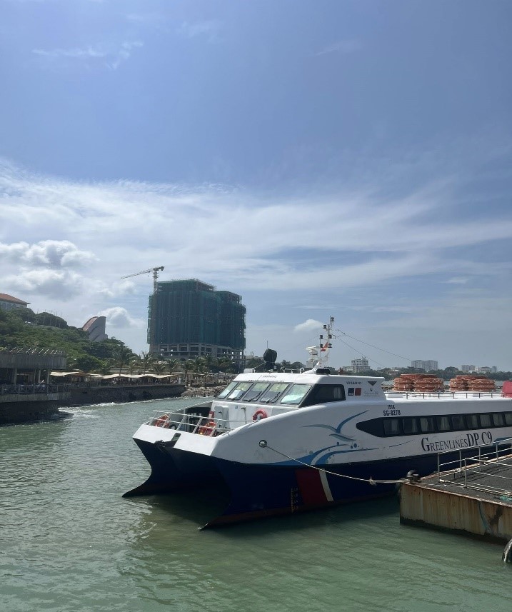 Tàu cánh ngầm đi Vũng Tàu